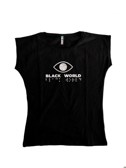 Damska koszulka z logo Black World